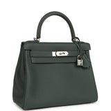 Hermes Kelly Retourne 28 Vert Mangrove Togo Palladium Hardware - Thumbnail View 2