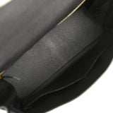 Pre-owned Hermes Kelly Retourne 28 Black Togo Gold Hardware - Thumbnail View 8