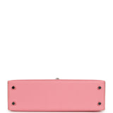 Hermes Kelly Sellier 20 Rose Confetti Epsom Palladium Hardware - Thumbnail View 6