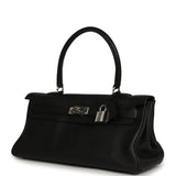 Vintage Hermes Shoulder Kelly 42 JPG Black Clemence Palladium Hardware - Thumbnail View 5