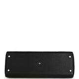 Vintage Hermes Shoulder Kelly 42 JPG Black Clemence Palladium Hardware - Thumbnail View 6
