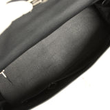 Vintage Hermes Shoulder Kelly 42 JPG Black Clemence Palladium Hardware - Thumbnail View 8