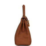 Hermes Kelly Retourne 25 Gold Togo Gold Hardware - Thumbnail View 3
