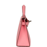 Hermes Kelly Sellier 20 Rose Confetti Verso Chevre Mysore Palladium Hardware - Thumbnail View 3