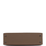 Hermes Kelly Sellier 20 Etoupe Epsom Palladium Hardware - Thumbnail View 6