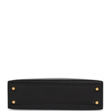 Hermes Kelly Sellier 20 Black Box Gold Hardware - Thumbnail View 6