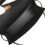 Hermes Kelly Sellier 20 Black Box Gold Hardware - Thumbnail View 8