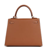 Hermes Kelly Sellier 25 Gold Madame Gold Hardware - Thumbnail View 4