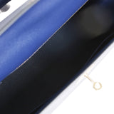 Hermes Kelly Sellier 32 Bleu Saphir Epsom Permabrass Hardware - Thumbnail View 8