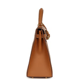 Vintage Hermes Kelly Sellier 32 Naturel Sable Chamonix Gold Hardware - Thumbnail View 3