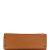 Vintage Hermes Kelly Sellier 32 Naturel Sable Chamonix Gold Hardware - Thumbnail View 6