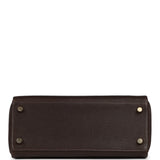 Hermes Kelly Retourne 25 Ebene Barenia Faubourg Gold Hardware - Thumbnail View 6