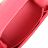 Hermes Kelly Sellier 25 Rose Azalee Epsom Palladium Hardware - Thumbnail View 9