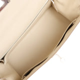 Hermes Kelly Sellier 28 Craie Epsom Palladium Hardware - Thumbnail View 9
