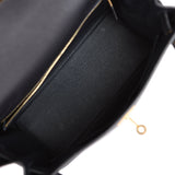 Pre-owned Hermes Kelly Retourne 28 Bleu Nuit Togo Gold Hardware - Thumbnail View 9