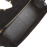 Pre-owned Hermes Kelly Sellier 28 Black Box Gold Hardware - Thumbnail View 9