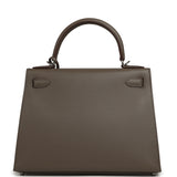 Hermes Kelly Sellier 28 Etain Epsom Palladium Hardware - Thumbnail View 3