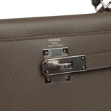 Hermes Kelly Sellier 28 Etain Epsom Palladium Hardware - Thumbnail View 7