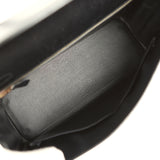 Vintage Hermes Kelly Retourne 32 Black Box Gold Hardware - Thumbnail View 8