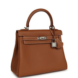 Hermes Kelly Retourne 25 Gold Togo Palladium Hardware - Thumbnail View 2
