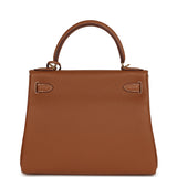 Hermes Kelly Retourne 28 Gold Togo Gold Hardware - Thumbnail View 4