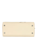 Hermes Kelly Retourne 25 "In & Out" Nata Swift Palladium Hardware - Thumbnail View 6