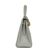 Hermes Kelly Retourne 28 Bleu Glacier Evercolor Gold Hardware - Thumbnail View 3