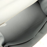 Hermes Kelly Retourne 28 Bleu Glacier Evercolor Gold Hardware - Thumbnail View 8