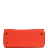 Hermes Kelly Retourne 25 Capucine Togo Palladium Hardware - Thumbnail View 6
