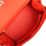 Hermes Kelly Retourne 25 Capucine Togo Palladium Hardware - Thumbnail View 8