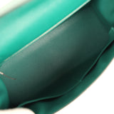 Pre-owned Hermes Kelly Sellier 32 Malachite Epsom Palladium Hardware - Thumbnail View 8