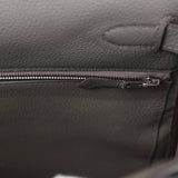 Pre-owned Hermes Kelly Retourne 28 Etain Togo Palladium Hardware - Thumbnail View 8