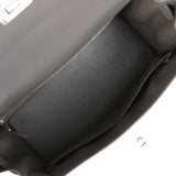 Pre-owned Hermes Kelly Retourne 28 Etain Togo Palladium Hardware - Thumbnail View 9