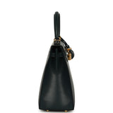 Hermes Kelly Sellier 25 Vert Cypress Chevre Chamkila Gold Hardware - Thumbnail View 3