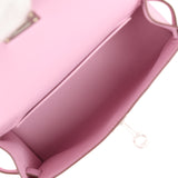 Hermes Kelly Sellier 20 Mauve Sylvestre Epsom Palladium Hardware - Thumbnail View 8