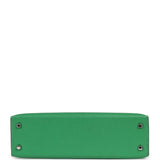 Pre-owned Hermes Kelly Sellier 20 Bambou Chevre Mysore Palladium Hardware - Thumbnail View 6