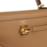 Hermes Kelly Sellier 25 Chai Epsom Gold Hardware - Thumbnail View 7