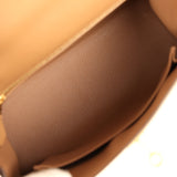 Hermes Kelly Sellier 25 Chai Epsom Gold Hardware - Thumbnail View 8