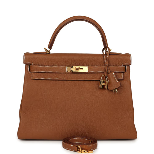 Hermes Kelly Retourne 32 Gold Togo Gold Hardware