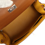 Hermes Kelly Sellier 28 Gold Verso Epsom Palladium Hardware - Thumbnail View 8