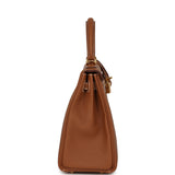 Pre-owned Hermes Kelly Retourne 25 Gold Togo Gold Hardware - Thumbnail View 3