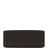 Hermes Kelly Sellier 25 Bai Brun Epsom Permabrass Hardware - Thumbnail View 6