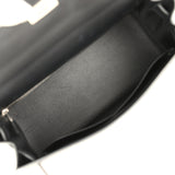 Pre-owned Hermes Kelly Sellier 32 Ficelle-Multicolor Toile De Camp Cavalcadour and Black Swift Palladium Hardware - Thumbnail View 8