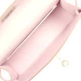 Hermes Kelly Sellier 20 Mauve Pale Chevre Palladium Hardware - Thumbnail View 8
