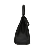 Hermes Kelly Retourne 25 Black Swift Palladium Hardware - Thumbnail View 3