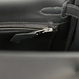 Hermes Kelly Retourne 25 Black Swift Palladium Hardware - Thumbnail View 9