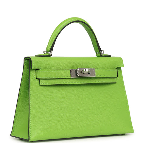 Hermes Kelly Sellier 20 Granny Madame Palladium Hardware