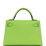 Hermes Kelly Sellier 20 Granny Madame Palladium Hardware - Thumbnail View 4