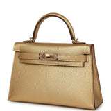 Hermes Kelly Sellier 20 Dore Chevre Chamkilight Permabrass Hardware - Thumbnail View 5