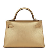 Hermes Kelly Sellier 20 Dore Chevre Chamkilight Permabrass Hardware - Thumbnail View 4